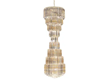 CRISTALLI 6005 - Glass pendant lamp by Patrizia Volpato - view 2
